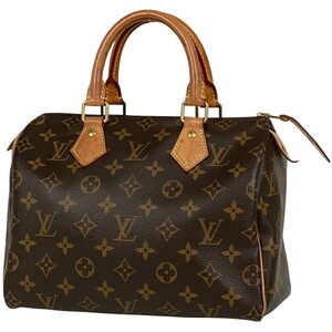 Louis Vuitton Speedy Handbag Monogram Brown